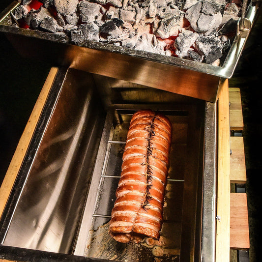 panceta en caja china