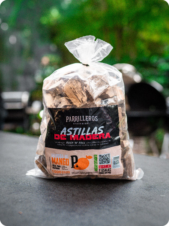 Astillas de madera - mango