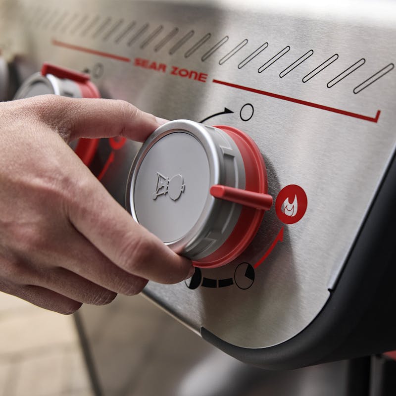 weber 425 gas natural control de temperatura