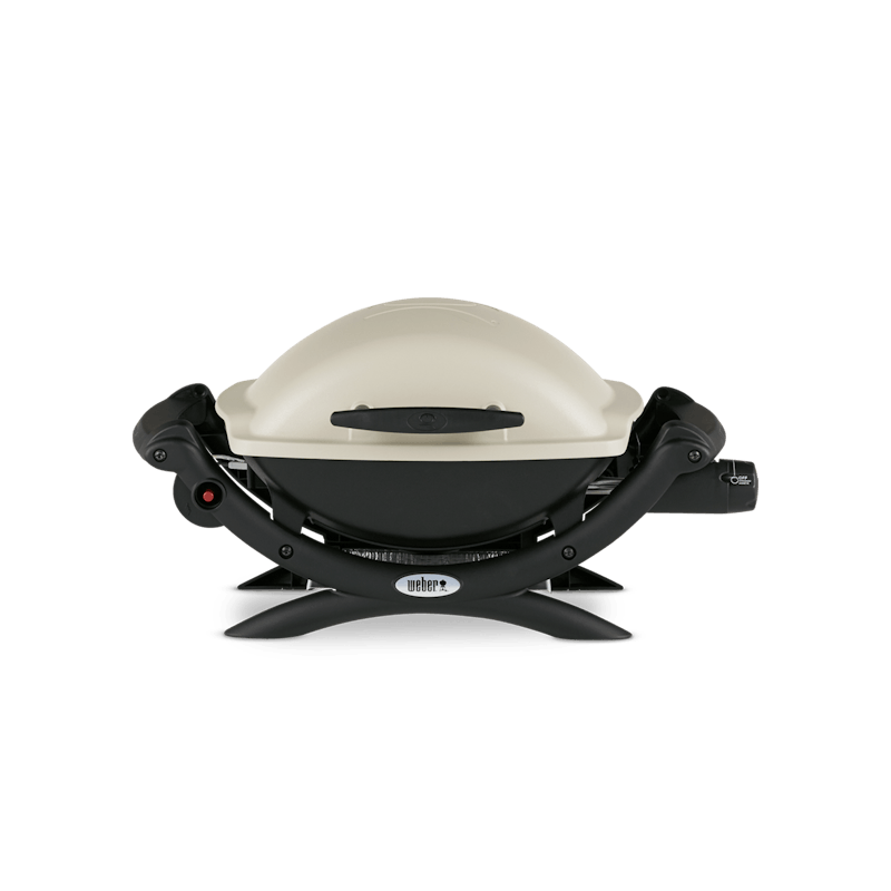 Asador de Gas Portátil Weber Q1000 Marfil