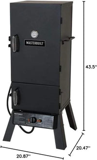 Masterbuilt MPS 230S - Ahumador a Propano 30" Negro - Parrilleros Aficionados