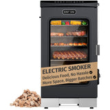 Ahumador Eléctrico East Oak 30" – 725 pulg² con Sonda de Temperatura
