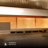 SPIRE Parrilla Empotrada de 5 Quemadores Doble Combustible, Cuerpo Completo en Acero Inoxidable 304