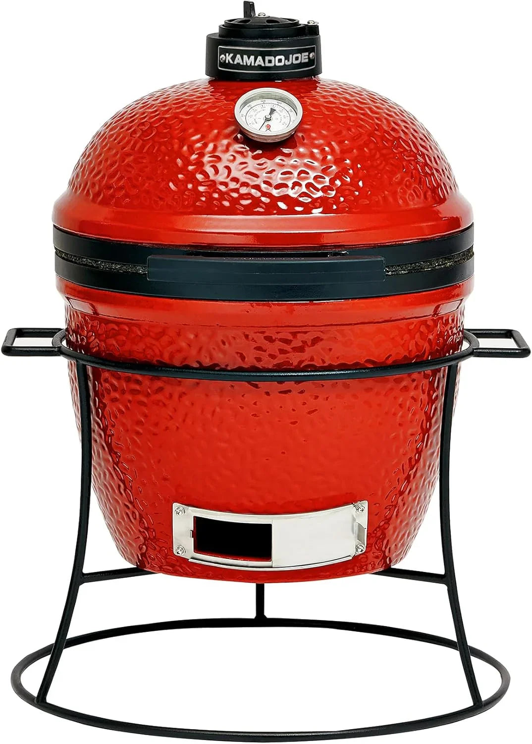 Kamado Joe Jr - Parrilla Portátil Cerámica 13.5" con Soporte - Parrilleros Aficionados
