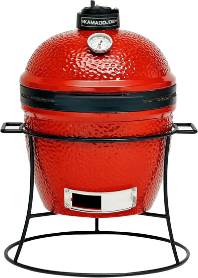 Kamado Joe Jr - Parrilla Portátil Cerámica 13.5" con Soporte
