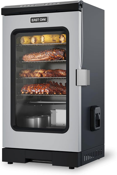 Ahumador Eléctrico East Oak 30" – 725 pulg² con Sonda de Temperatura