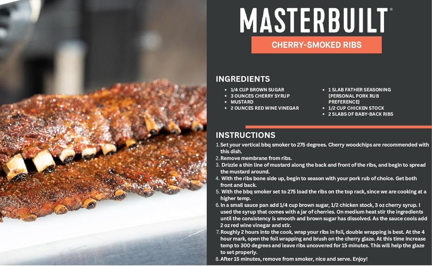 Masterbuilt 710 WiFi - Ahumador Eléctrico Digital con Control WiFi 711 Pulgadas Cuadradas - Parrilleros Aficionados