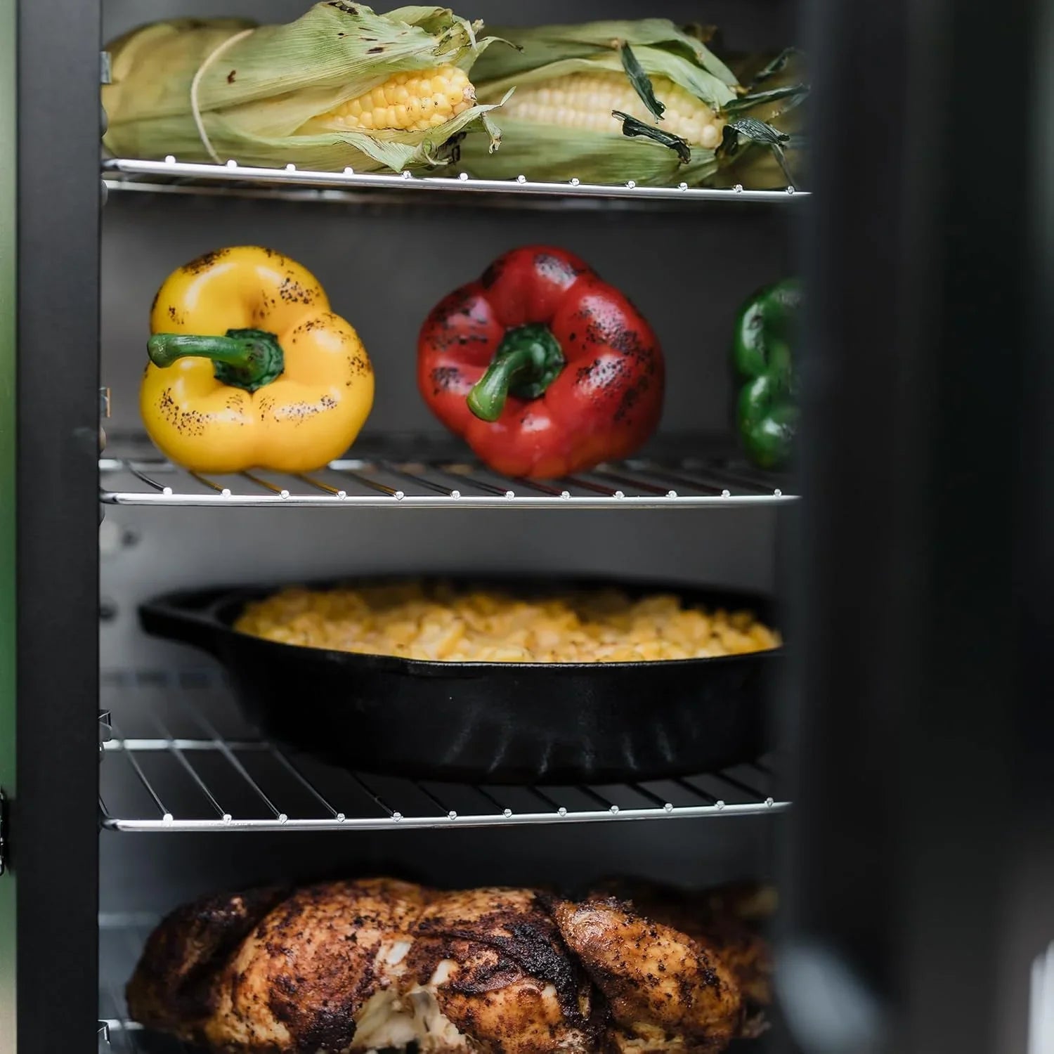 Masterbuilt 710 WiFi - Ahumador Eléctrico Digital con Control WiFi 711 Pulgadas Cuadradas - Parrilleros Aficionados