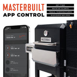 Asador Ahumador Masterbuilt Gravity Series 800 con Plancha y Parrilla