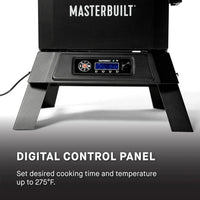 Ahumador eléctrico Masterbuilt 710 con 711 pulgadas cuadradas de superficie de cocción