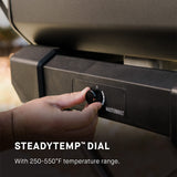 Perilla SteadyTemp con rango de temperatura de 120 a 290 °C