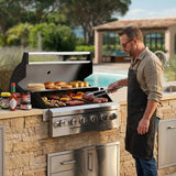 Asador Empotrable a Gas Brand-Man 6 Quemadores 40 Pulgadas