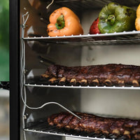 Masterbuilt 710 con sonda de temperatura para medir el interior de la carne