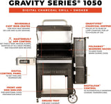 Asador Ahumador Masterbuilt Gravity Series 1050 a Carbón Digital WiFi