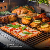 SPIRE Parrilla Empotrada de 5 Quemadores Doble Combustible, Cuerpo Completo en Acero Inoxidable 304