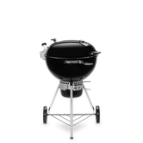 Asador de carbón redondo con tapa y ruedas, ideal para asados, parrilla, bbq y ahumados