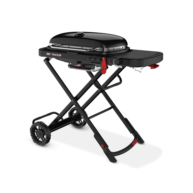 Asador Portátil de Gas Weber Traveler Stealth Edition