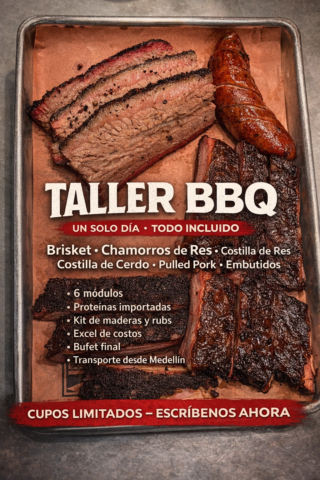 Taller Intensivo de Ahumados y BBQ Americano