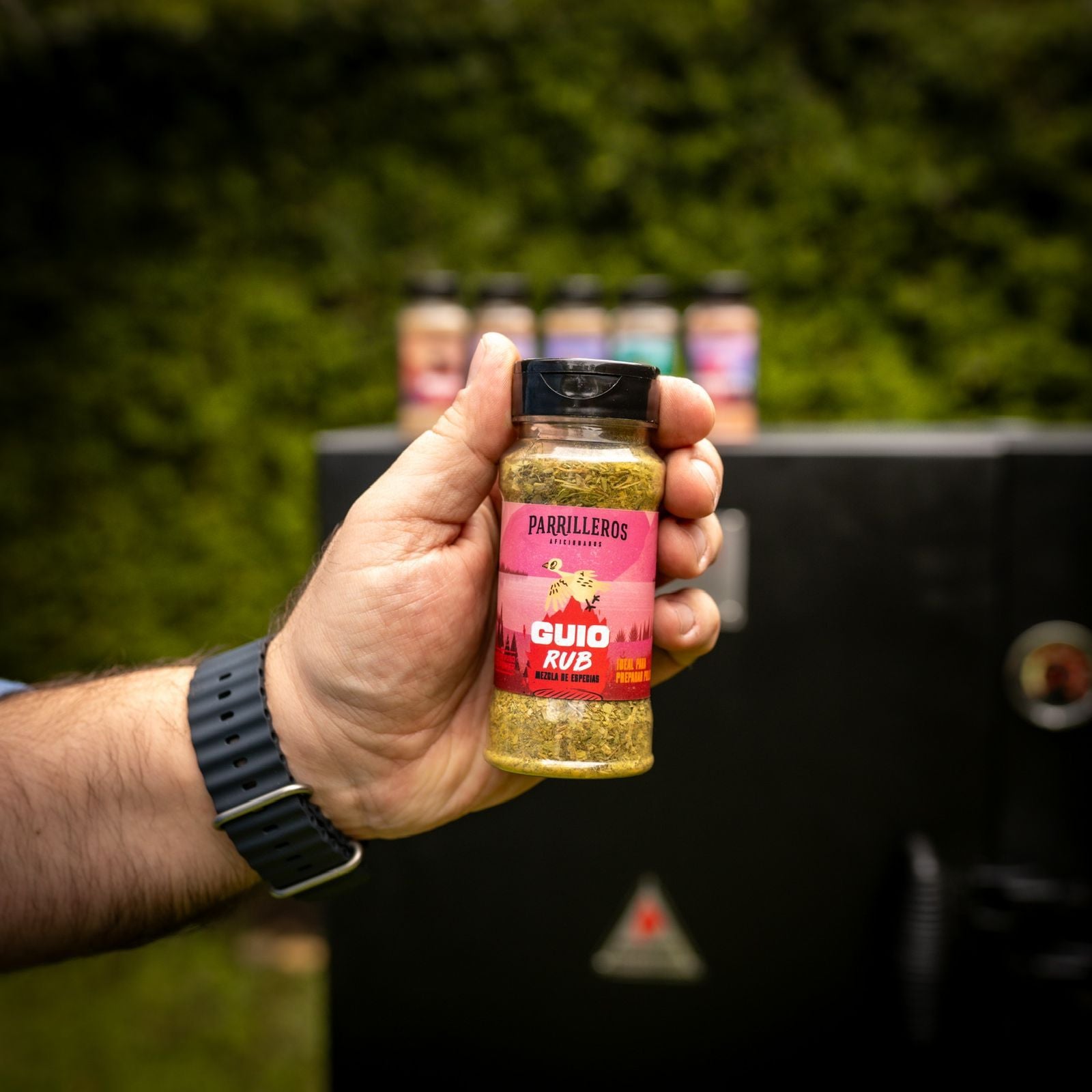 Rubs Parrilleros Aficionados -guio