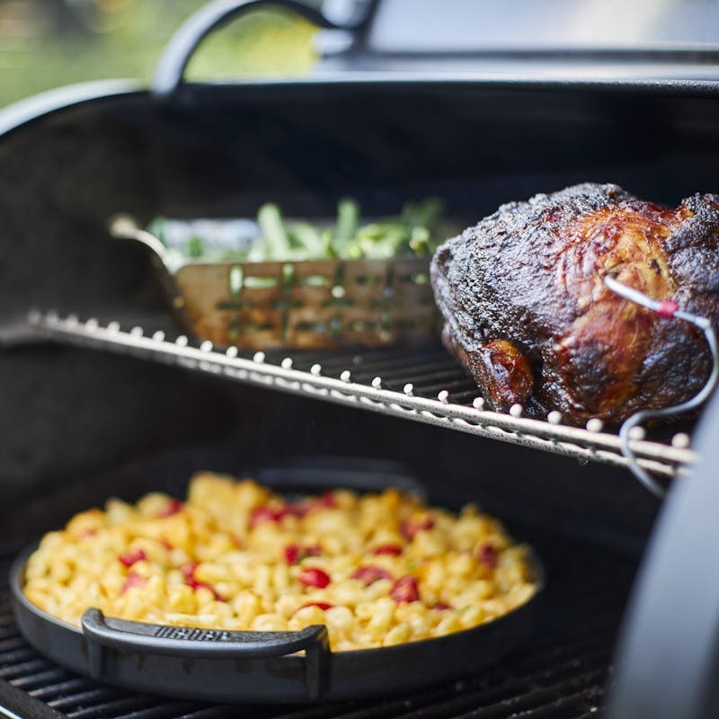 Parrilla a Pellets de Madera Smokefire EX4 (2da Generación) - Weber Colombia - Carnes ahumadas