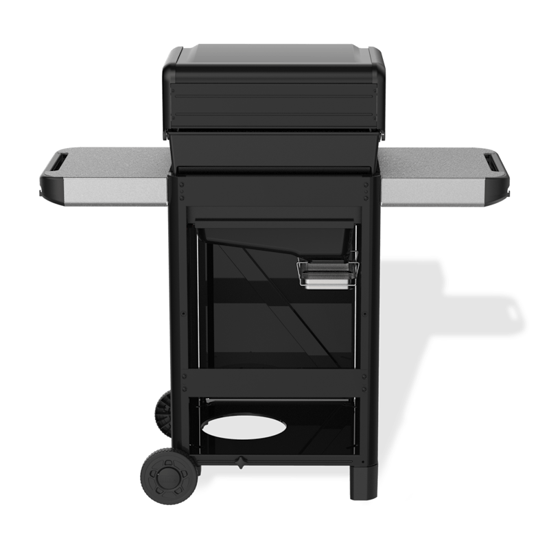 asador de gas propano spirit 310 atras