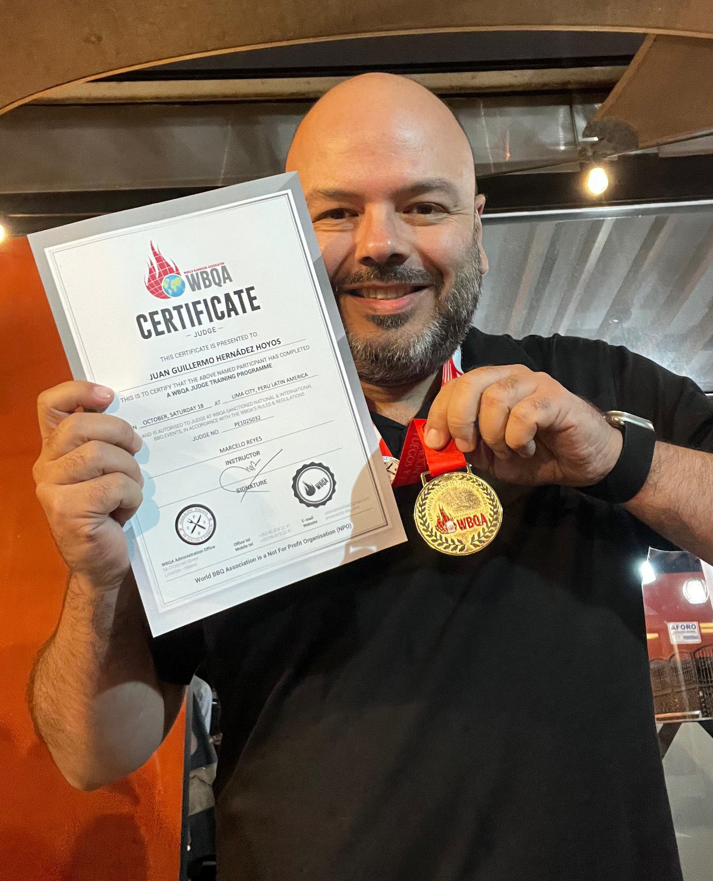 Certificación Oficial de Jueces BBQ — WBQA Colombia