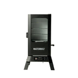 Ahumador eléctrico digital Masterbuilt negro, ideal para asados, parrilla y ahumados.