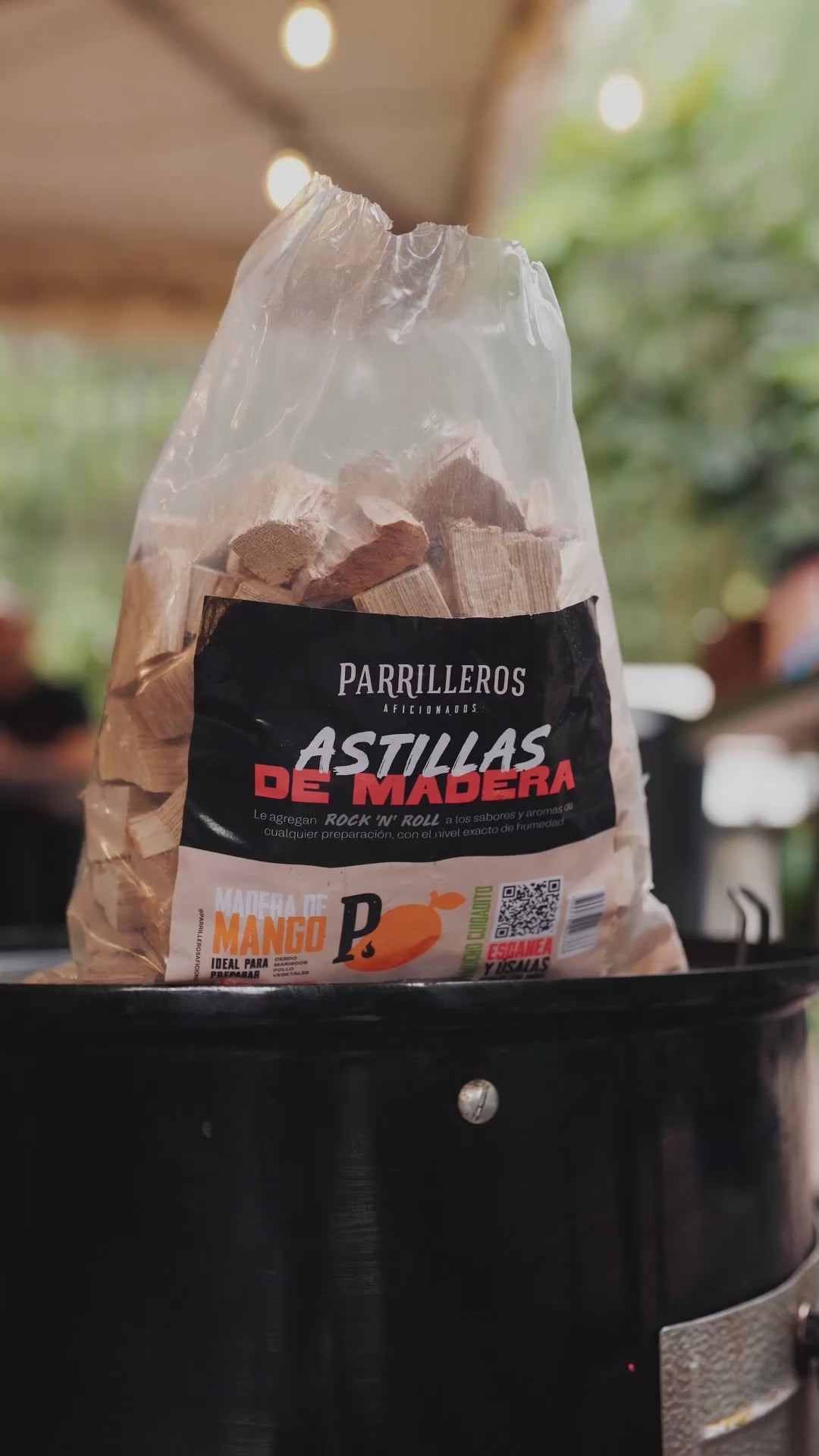 Astillas de madera - mango video
