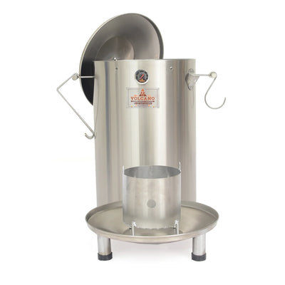 Barril Asador Mediano Acero Inoxidable - Marte
