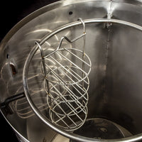 Soporte de acero inoxidable para astillas de madera en asador, accesorio para parrilla y ahumado