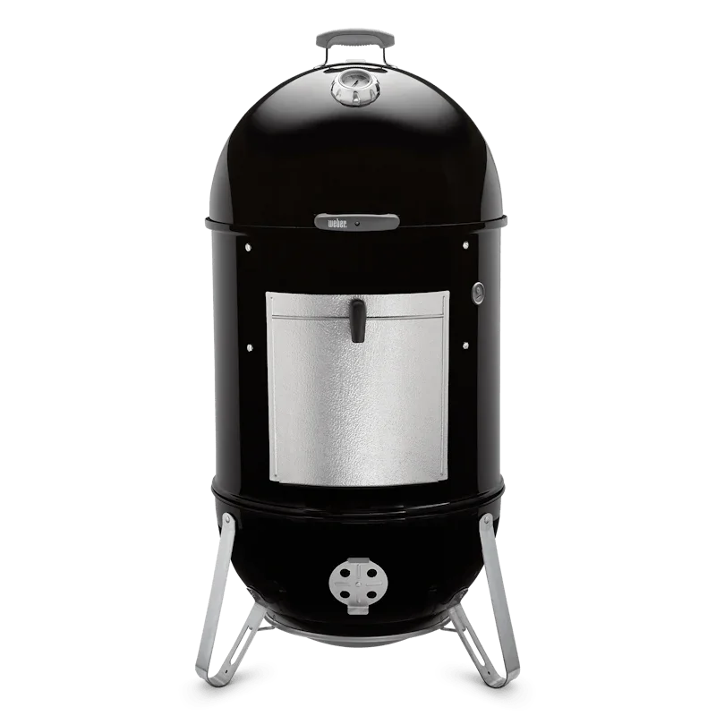 Ahumador de carbón metálico para asados, parrilla, ahumados y bbq, ideal para cocinar lento