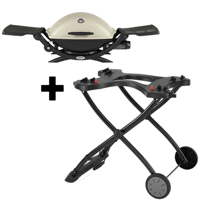 Parrilla a Gas Portátil Weber Q2200 con Carrito